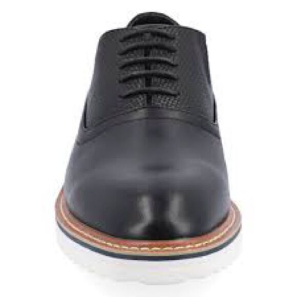 Weber Plain Toe Hybrid Men's Navy Oxford Shoes Size 9 - Picture 4 of 4